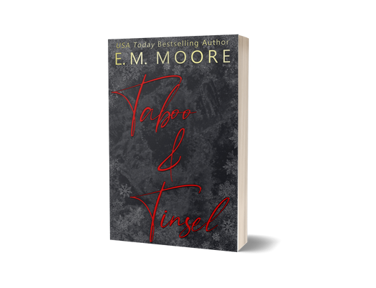 Taboo & Tinsel: A Forbidden Holiday Romance Novella - Blackout Edition - Signed