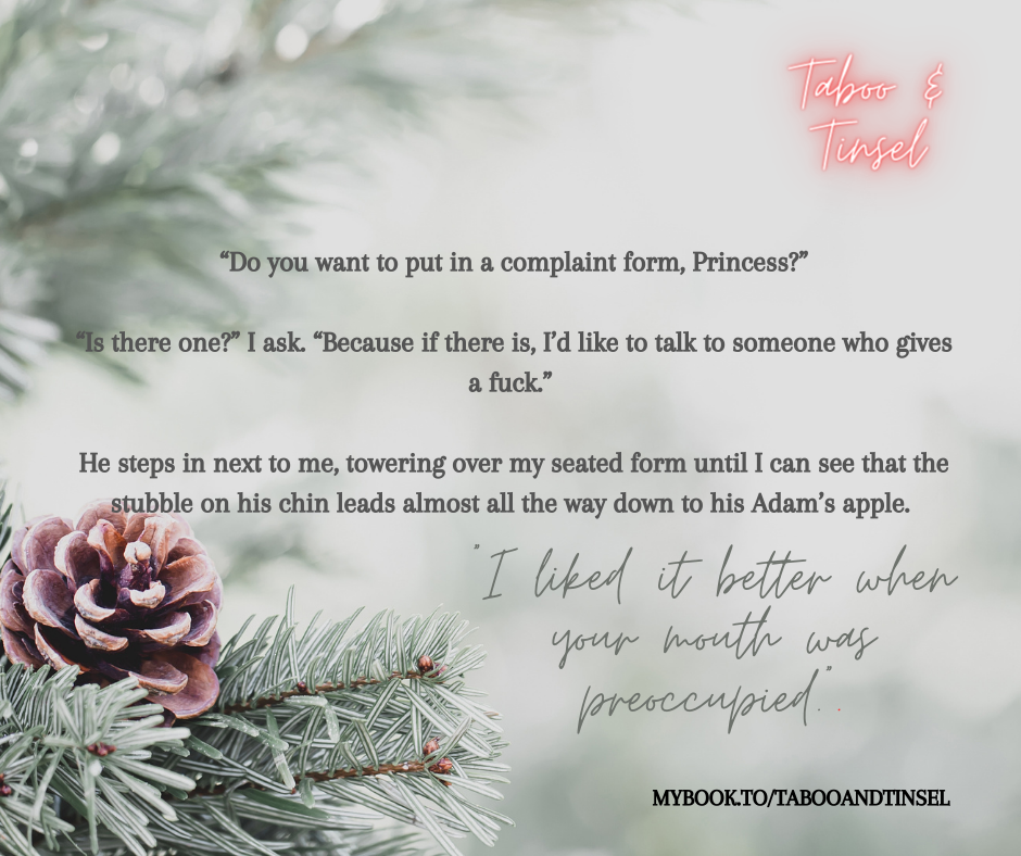 Taboo & Tinsel: A Forbidden Holiday Romance Novella